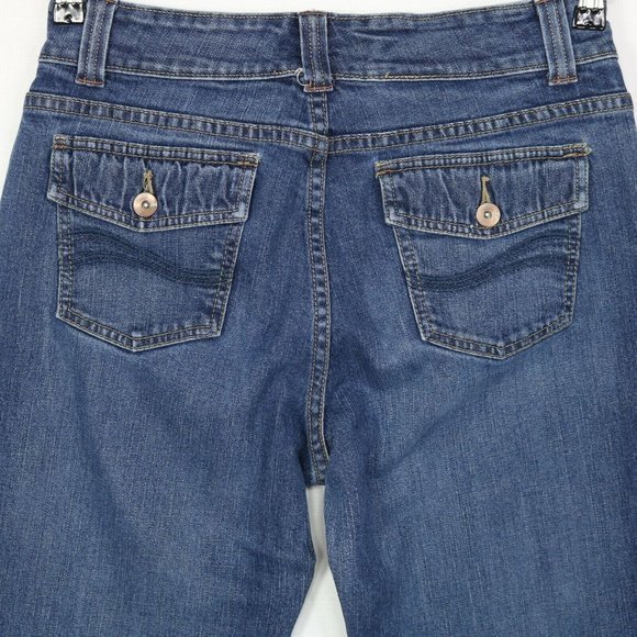 Lee Natural Bootcut Jeans Just Below The Waist Stretch 10 Medium 28 X 31 - Picture 5 of 10